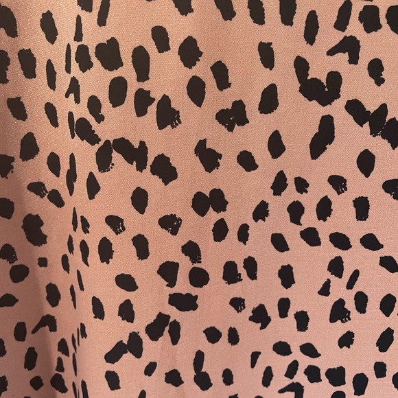 Leopard Print Asymmetrical Dress - Picture 2 of 5